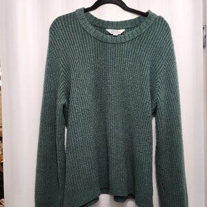 Market & Spruce Aspen Cropped Blouson Sleeve Sweater - Size XL